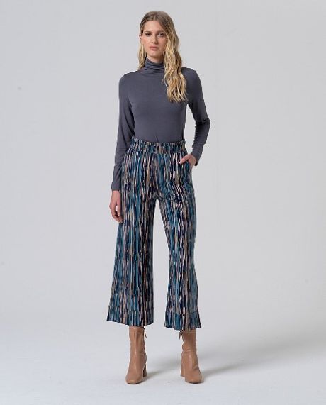 Surkana Straight Pants - Steel Blue