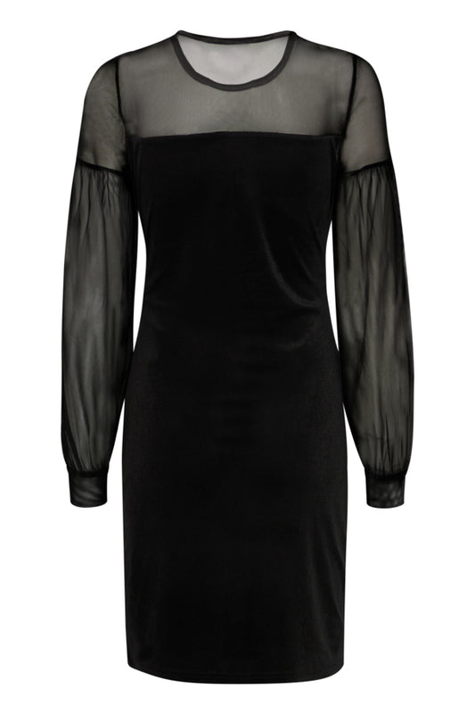 ICHI IHNANA Dress-Black