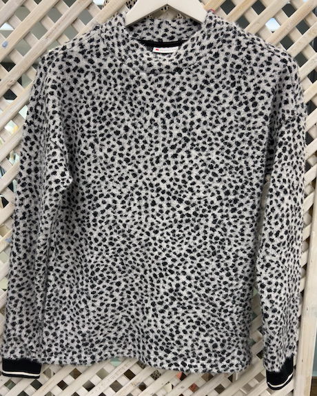 Street One Fluffy Rib design Turtle Neck Shirt