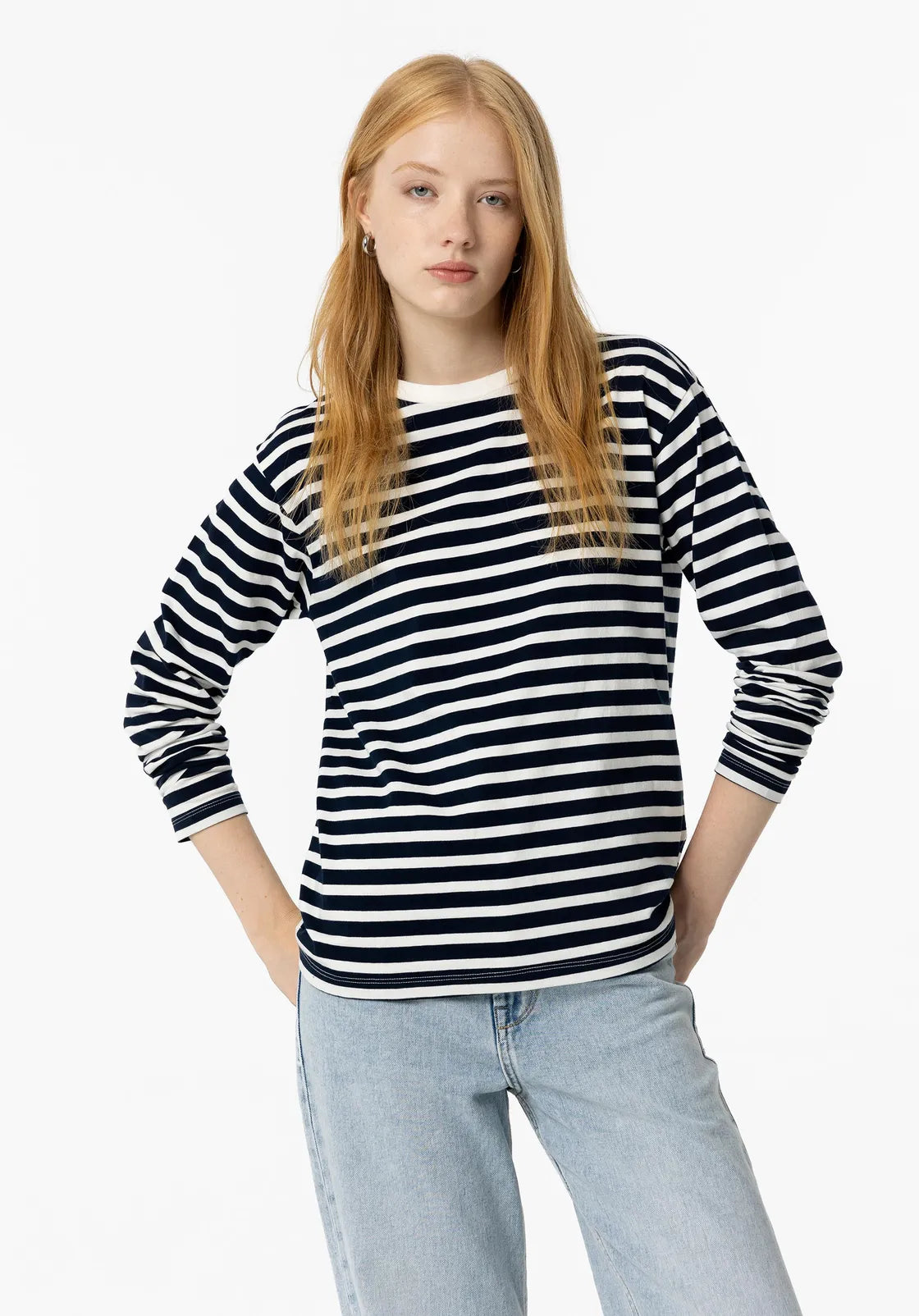 Tiffosi Jumper Stripes 1-Dk Navy