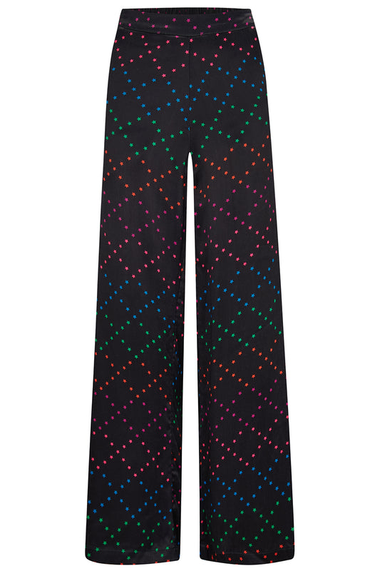 Sugarhill Larkin Trousers-Blk Rainbow