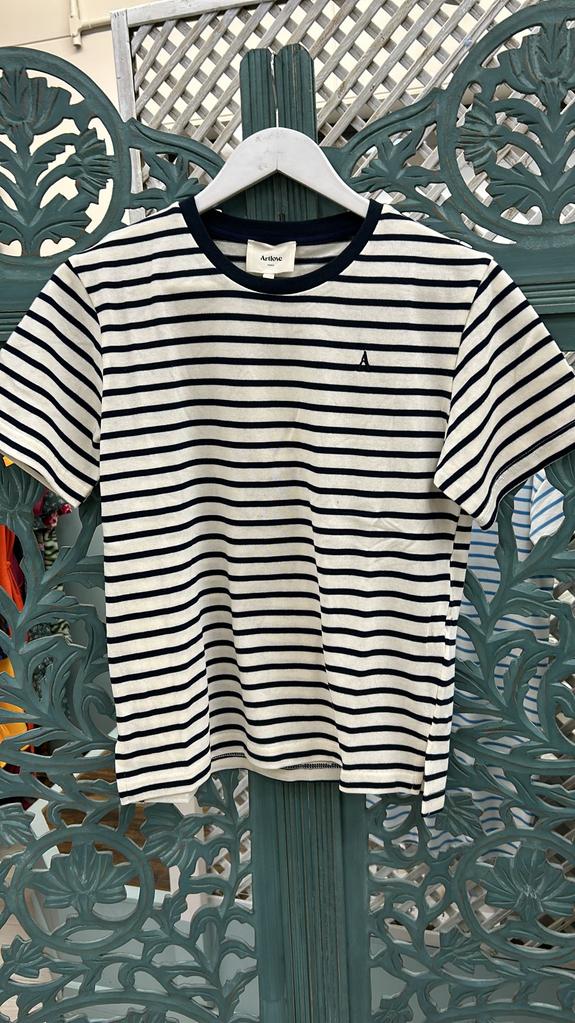 Artlove  T-SHIRT VERONIQUE-Navy Stripes