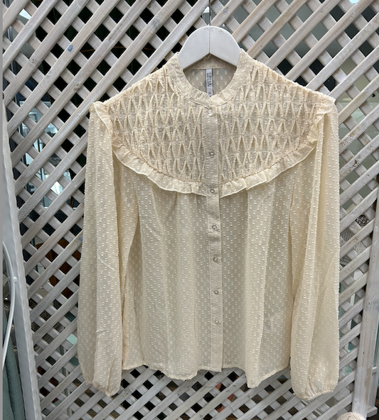 Tiffosi Dylan Top Beige