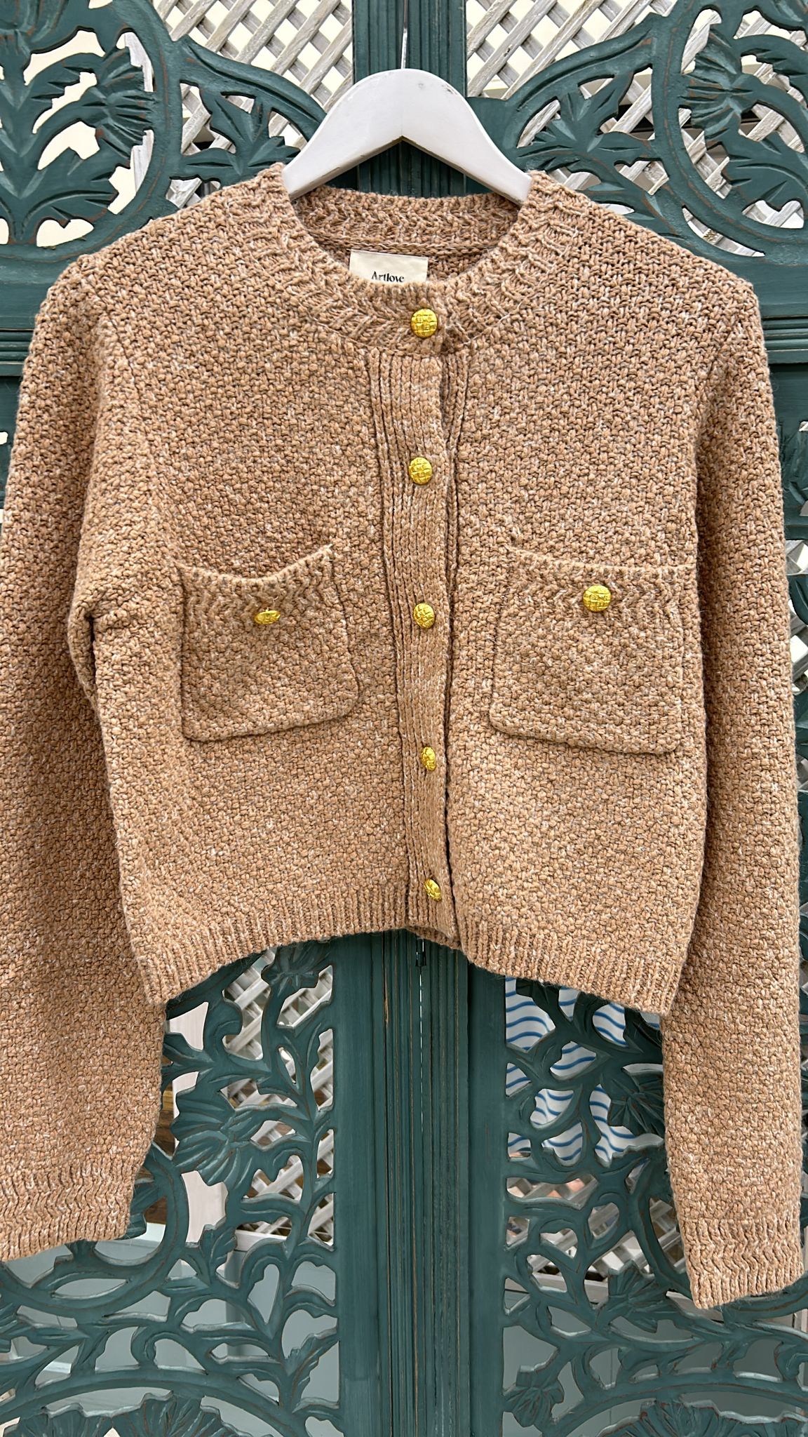 Artlove  CARDIGAN ZOHRA-Light Brown