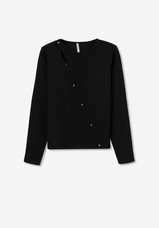 Tiffosi Sweatshirt Krista-Black