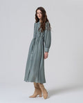 Surkana Shirt Dress with Front Detailing