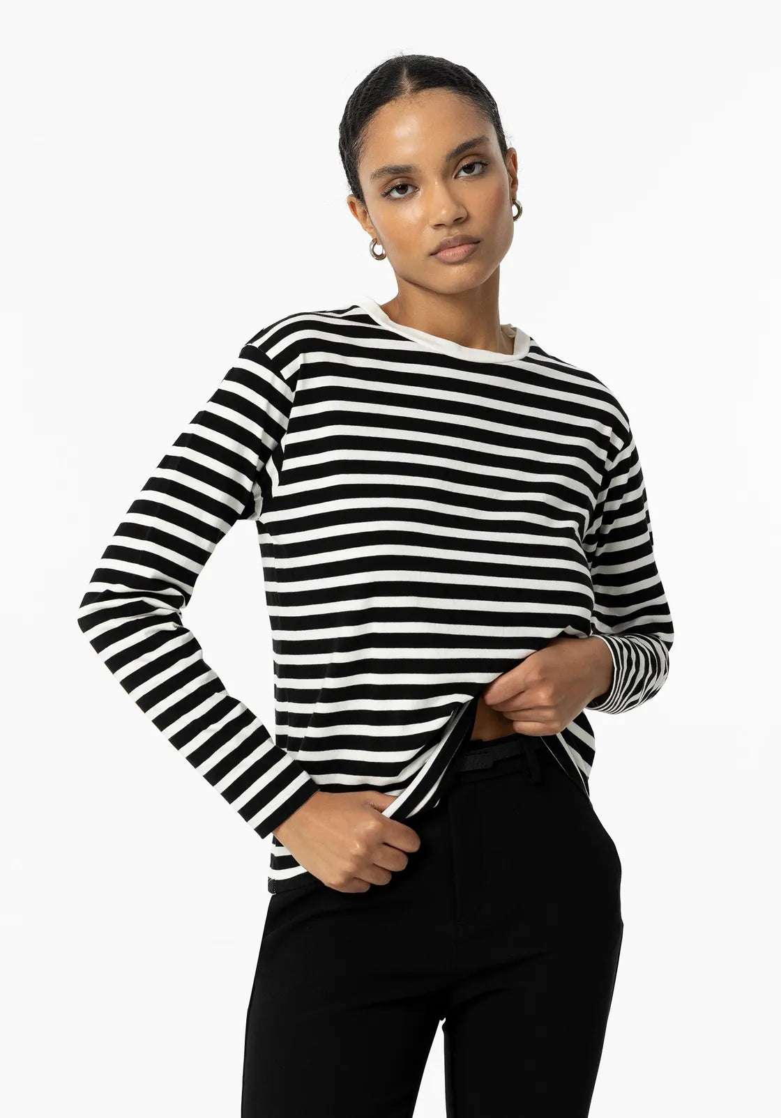 Tiffosi Jumper Stripes 1-Black