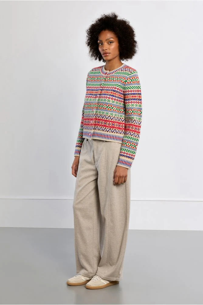 Molly Bracken Cardigan - Red Mix.