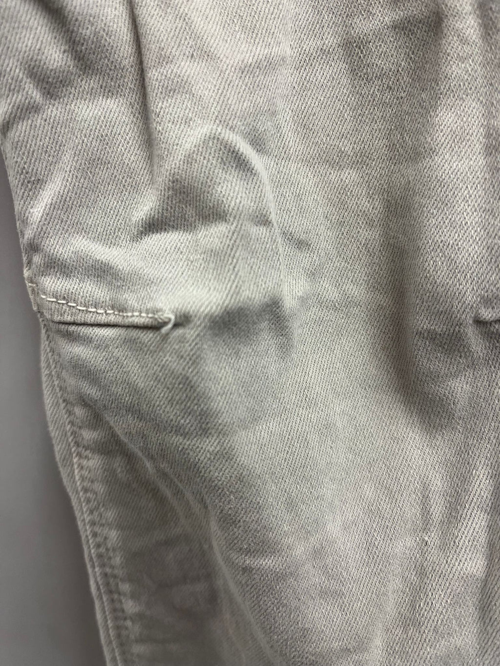 Kyla Mellie Cotton Jeans-Pearl Grey