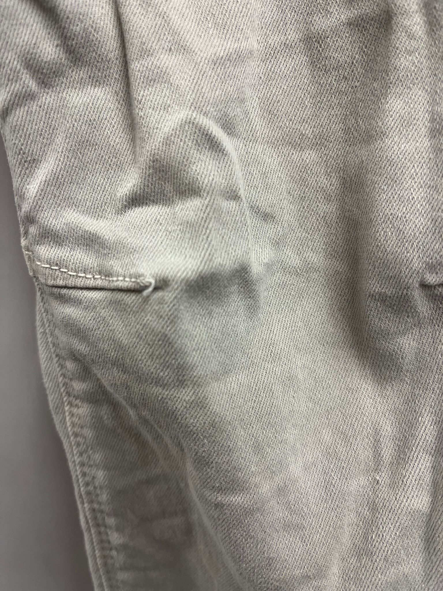 Kyla Mellie Cotton Jeans-Pearl Grey