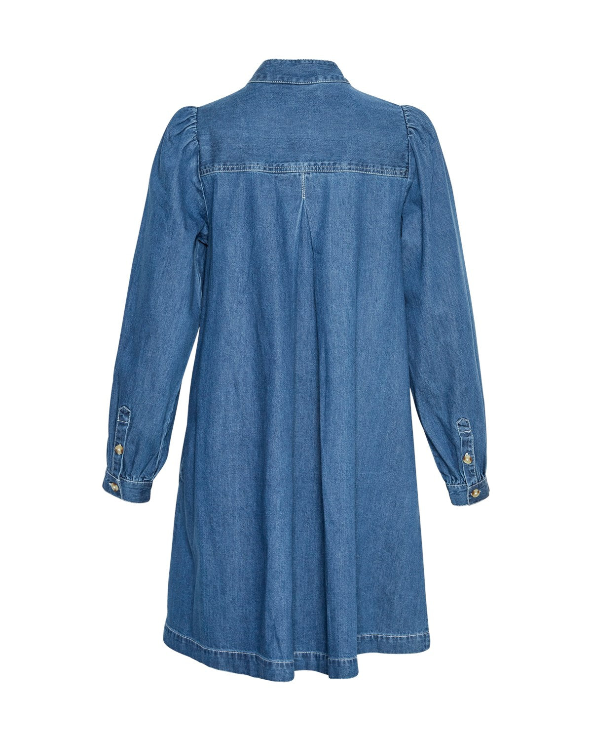 MSCHShayla Shirt Dress-mid blue