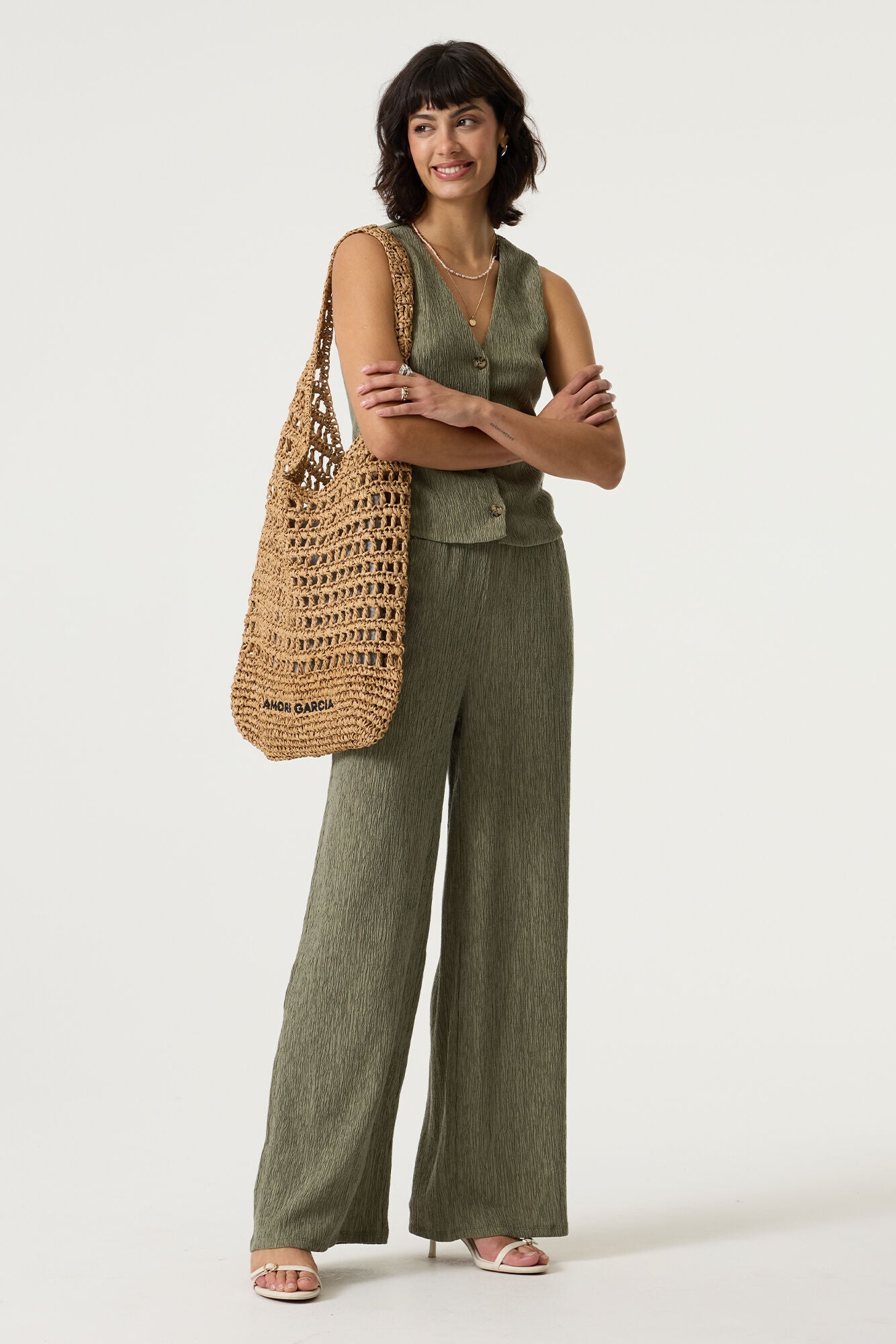 Garcia Waistcoat - Olive