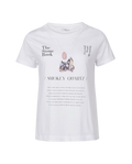 Smokey Quartz Graphic T-Shirt – White