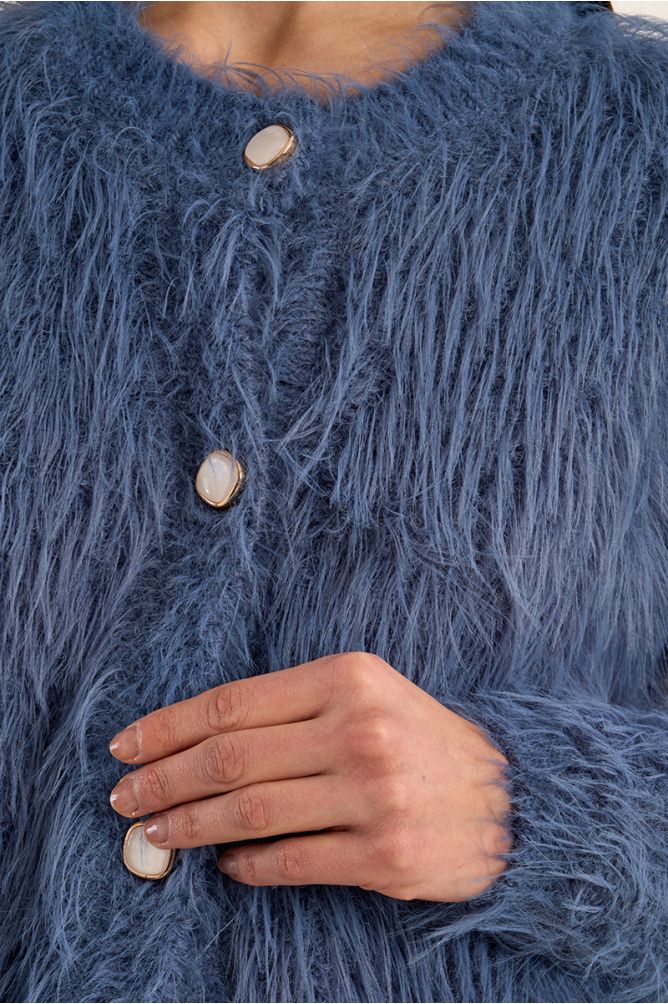 Molly Bracken Cardigan - Denim Blue.