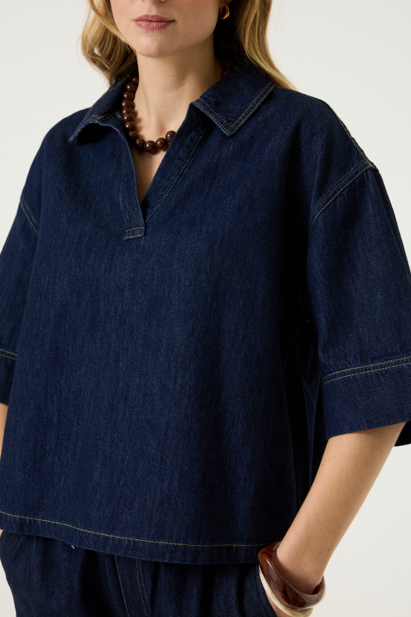 Garcia Top - Denim