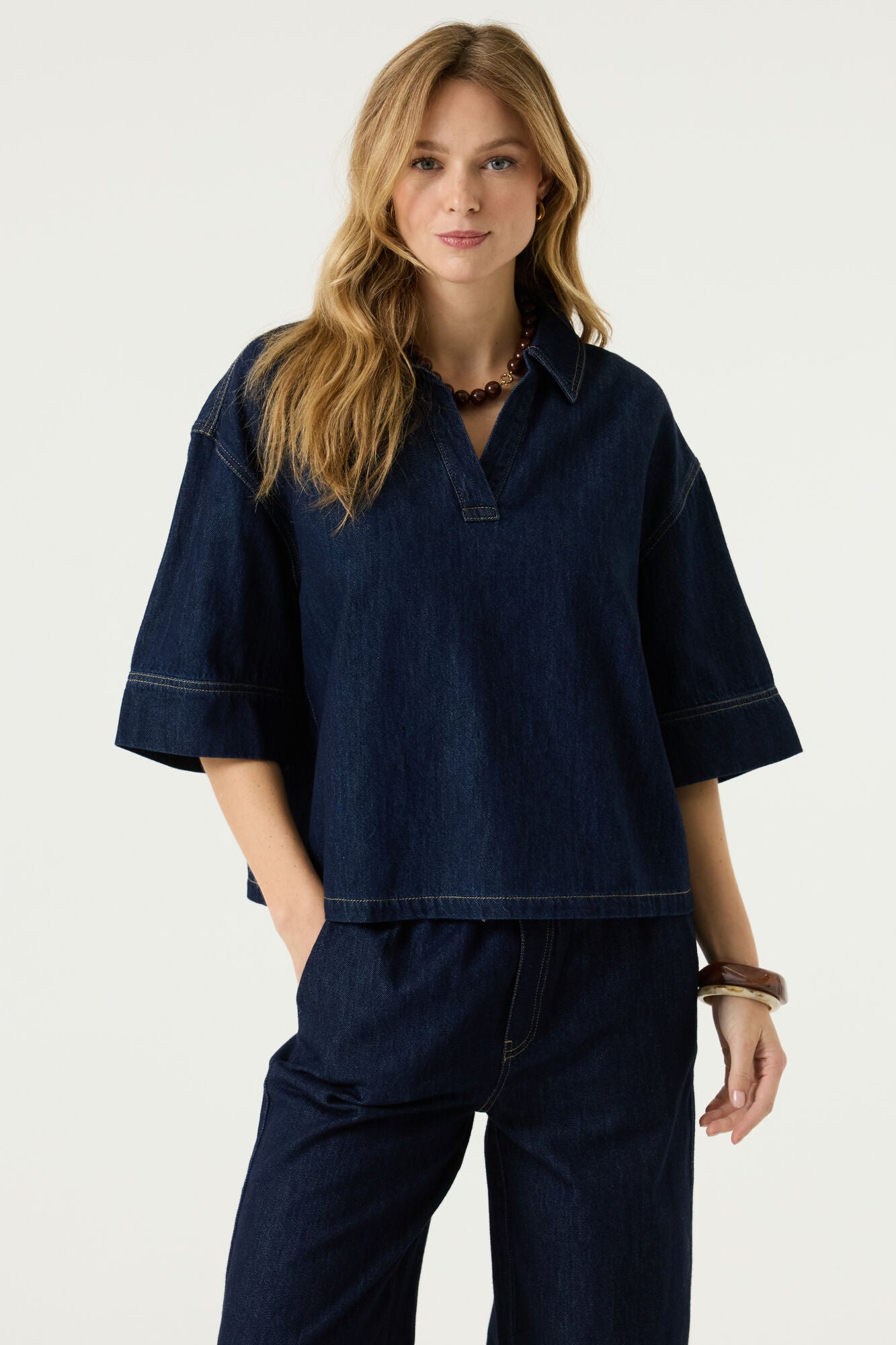 Garcia Top - Denim