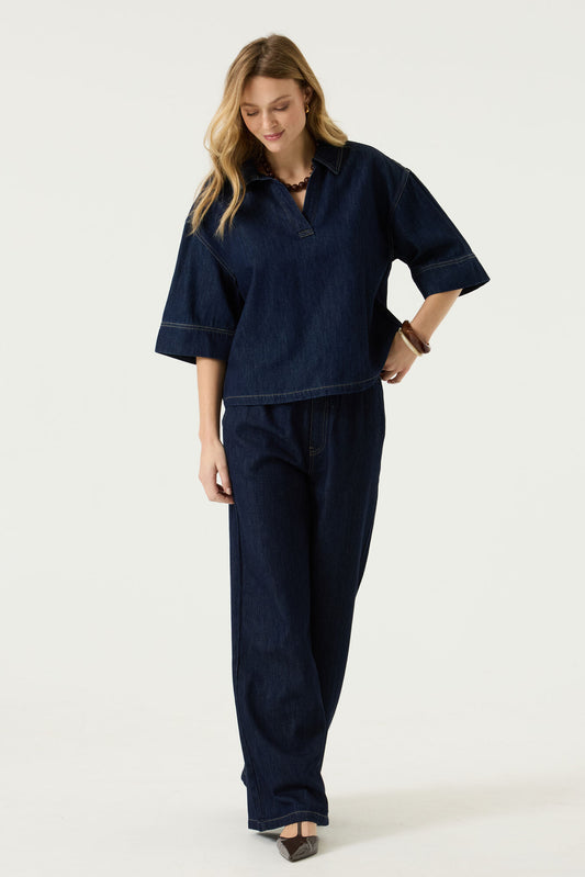 Garcia Top - Denim