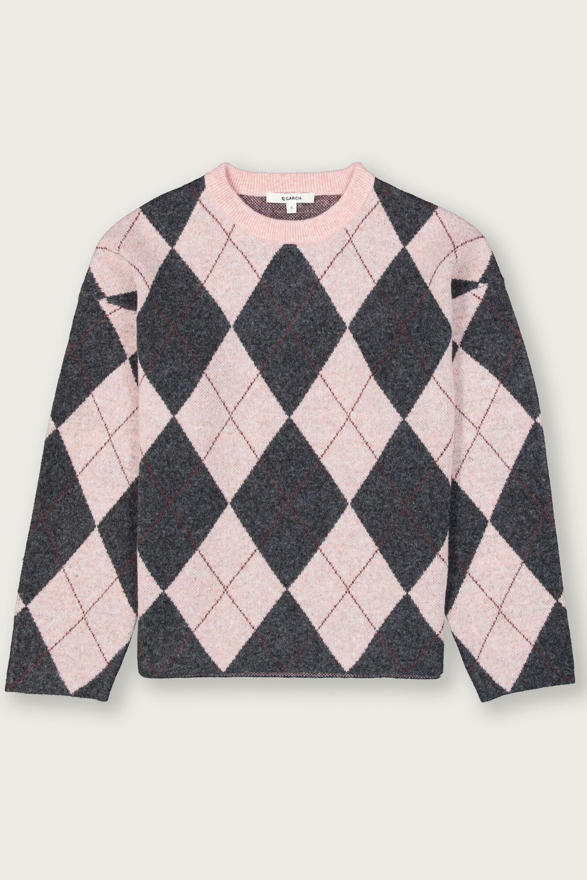 Garcia Diamond Jumper - Pink Mix