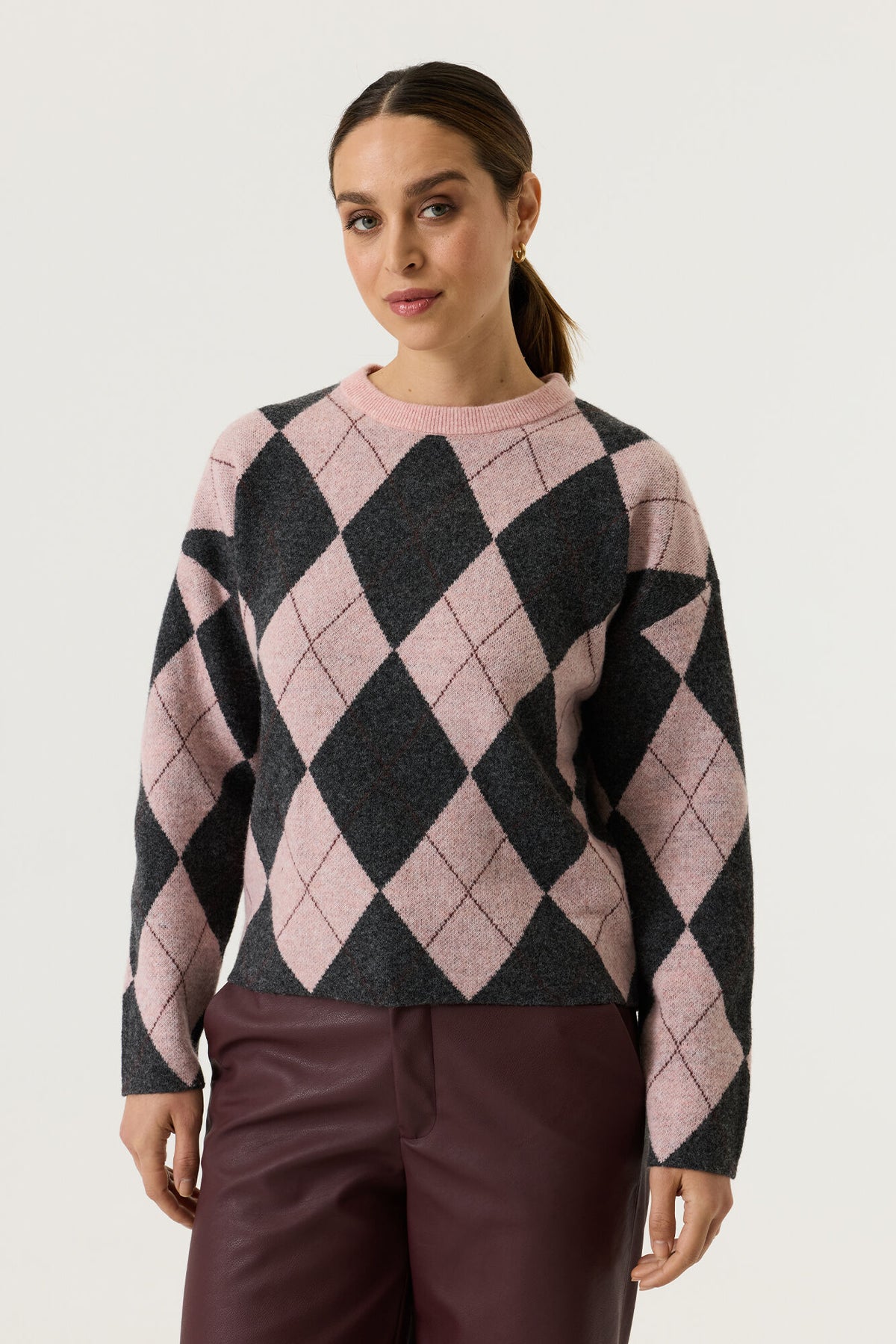 Garcia Diamond Jumper - Pink Mix