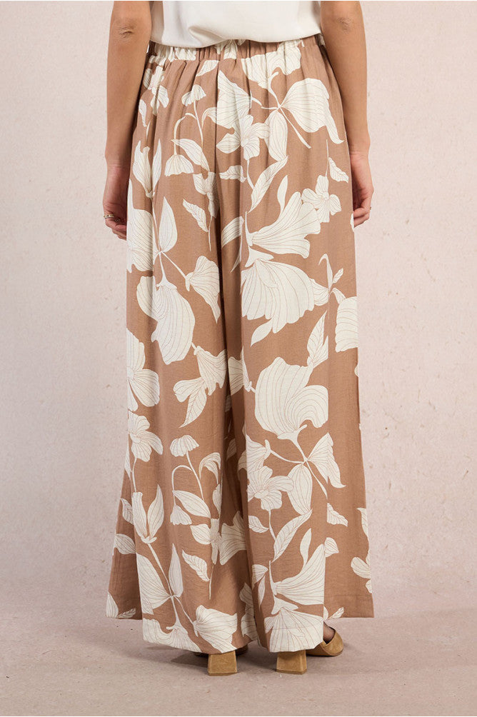 Molly Bracken Wide Leg Trouser - Printed.
