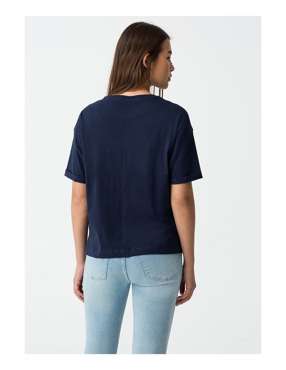 Tiffosi Yatty T/Shirt with detail - Navy