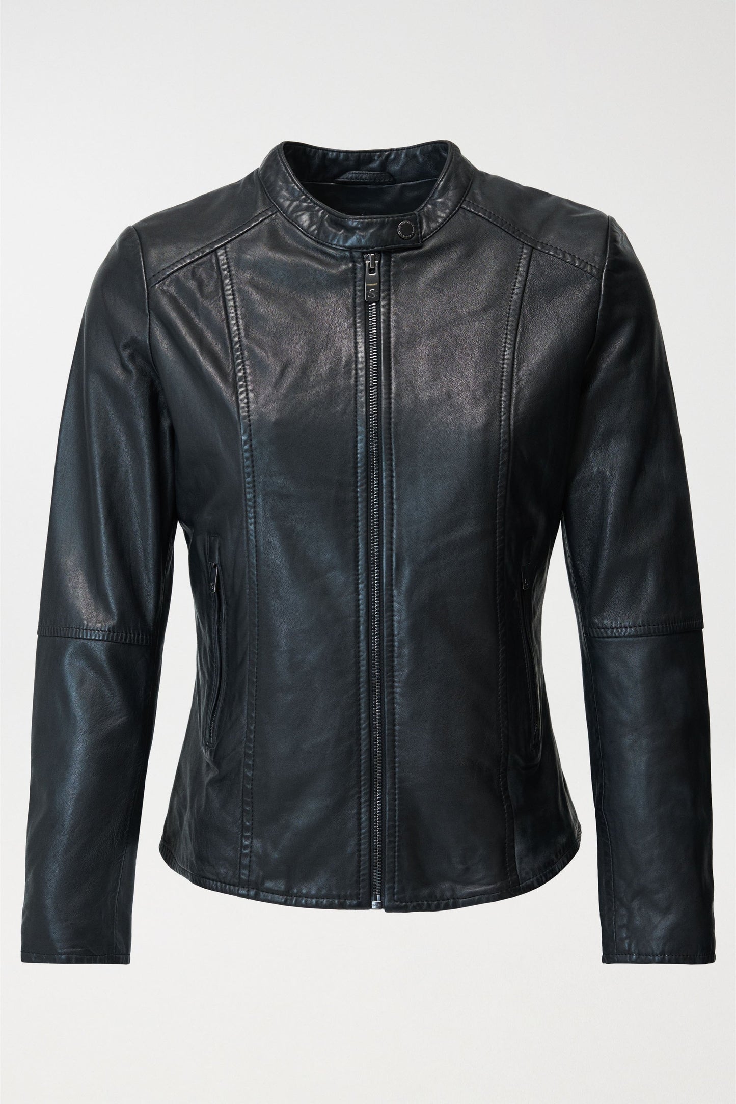 Salsa - Cropped Leather Jacket