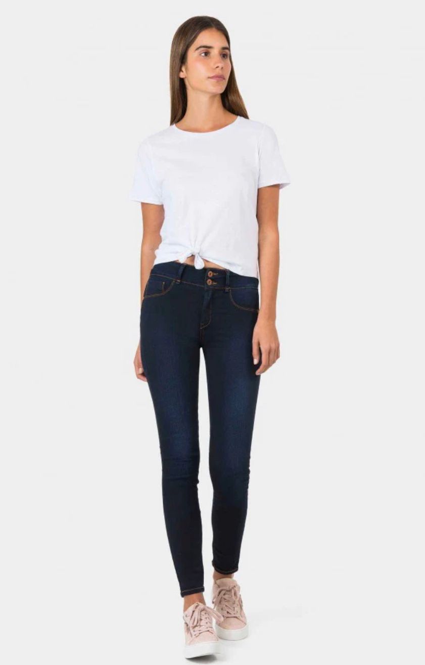 Tiffosi Jeans-One Size Double up_1 Skinny-Dk Denim