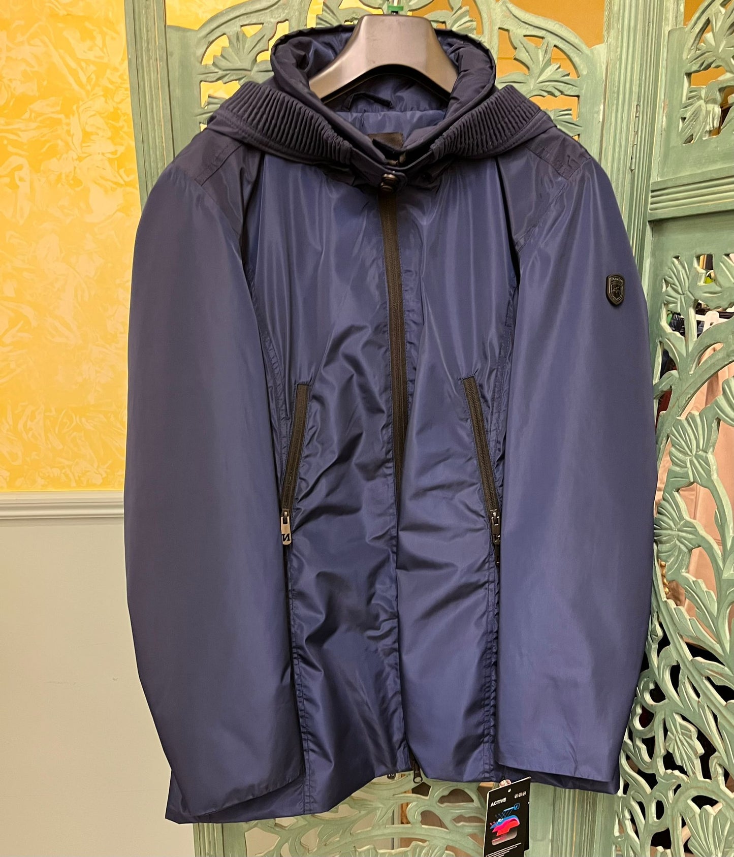 Normann Navy Rain coat water wind proof & breathable
