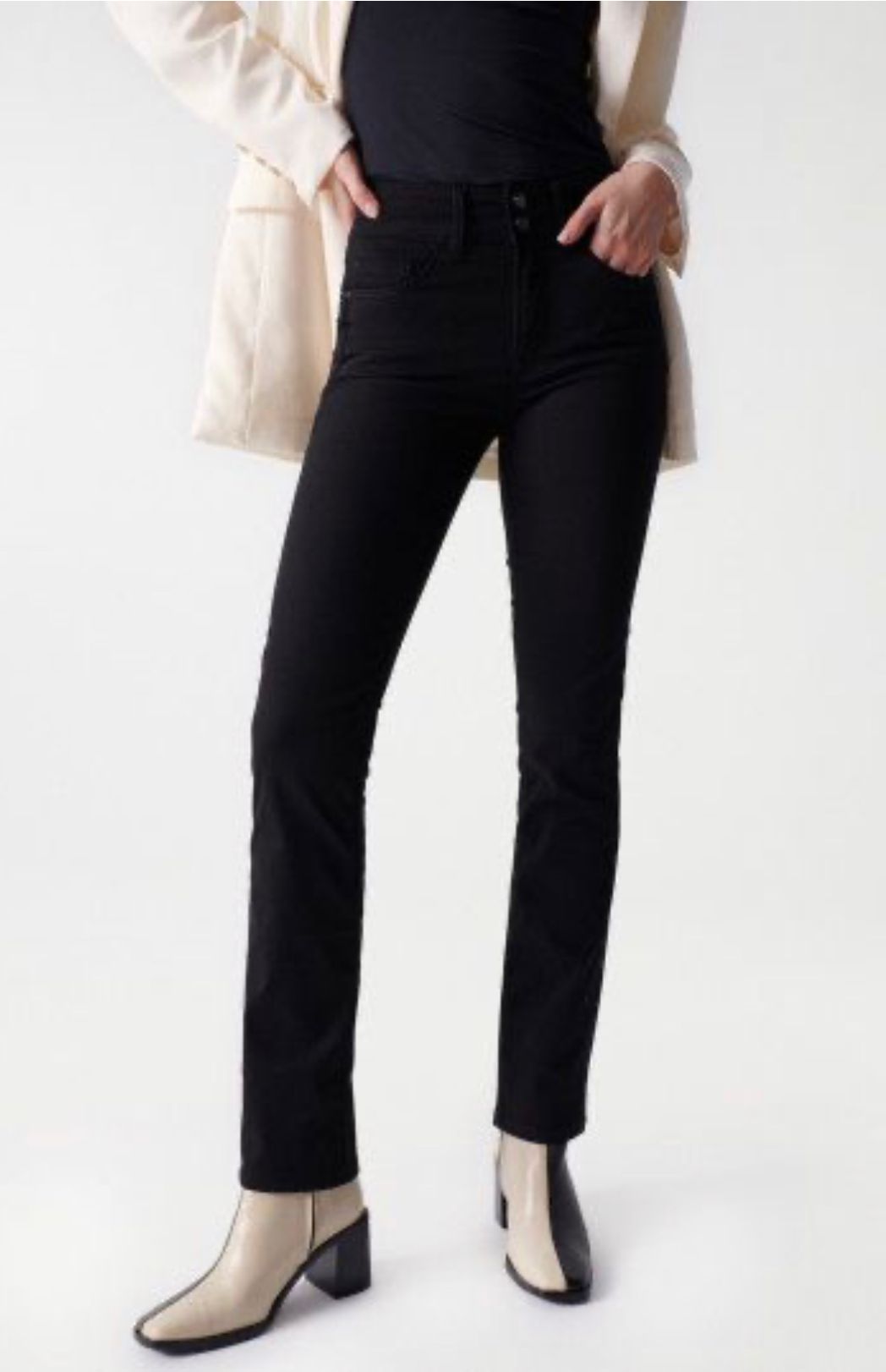 Salsa Jeans-Push in Secret Slim-True Black