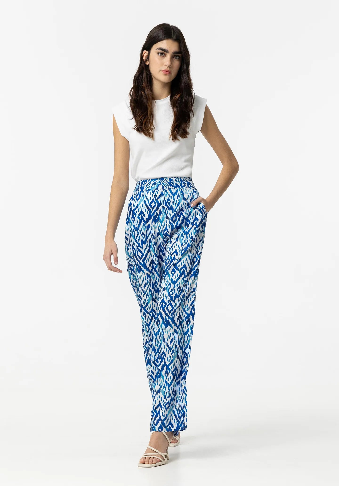 Tiffosi Trousers Naxos B-Dazzling Blue