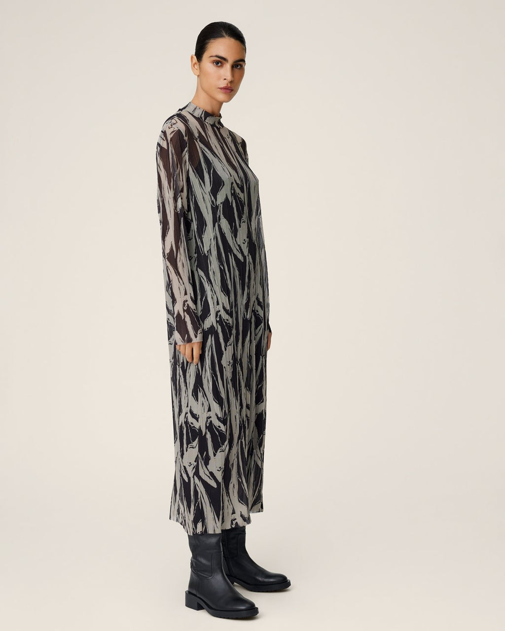 MSCHJaniella Illenora Dress AOP-T COAT STROKE