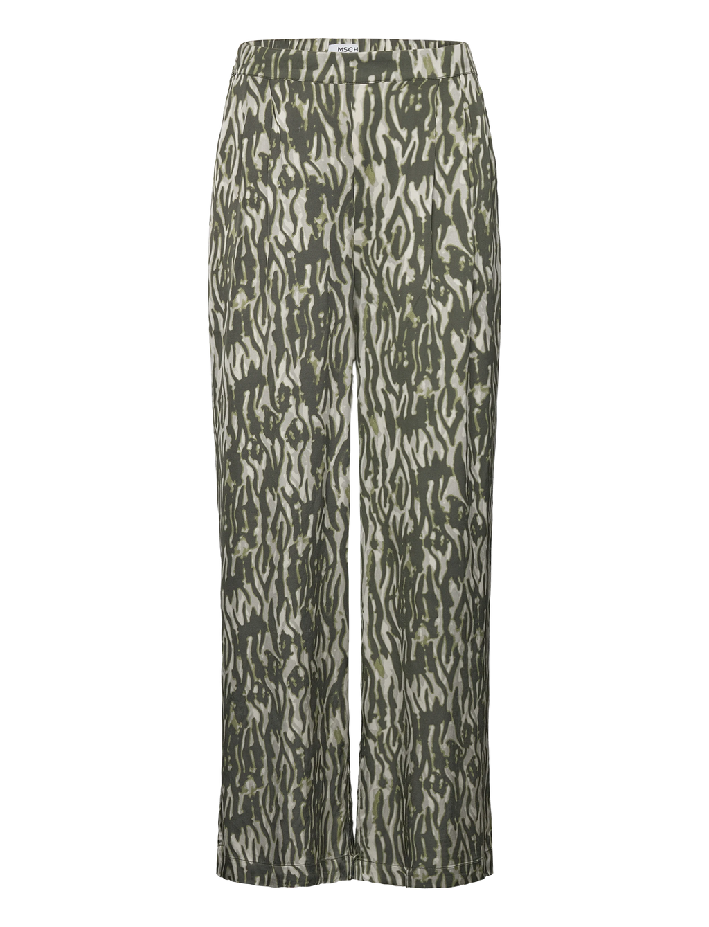MSCHJoceline Irida Pants AOP-BLK SAND ZEBRA