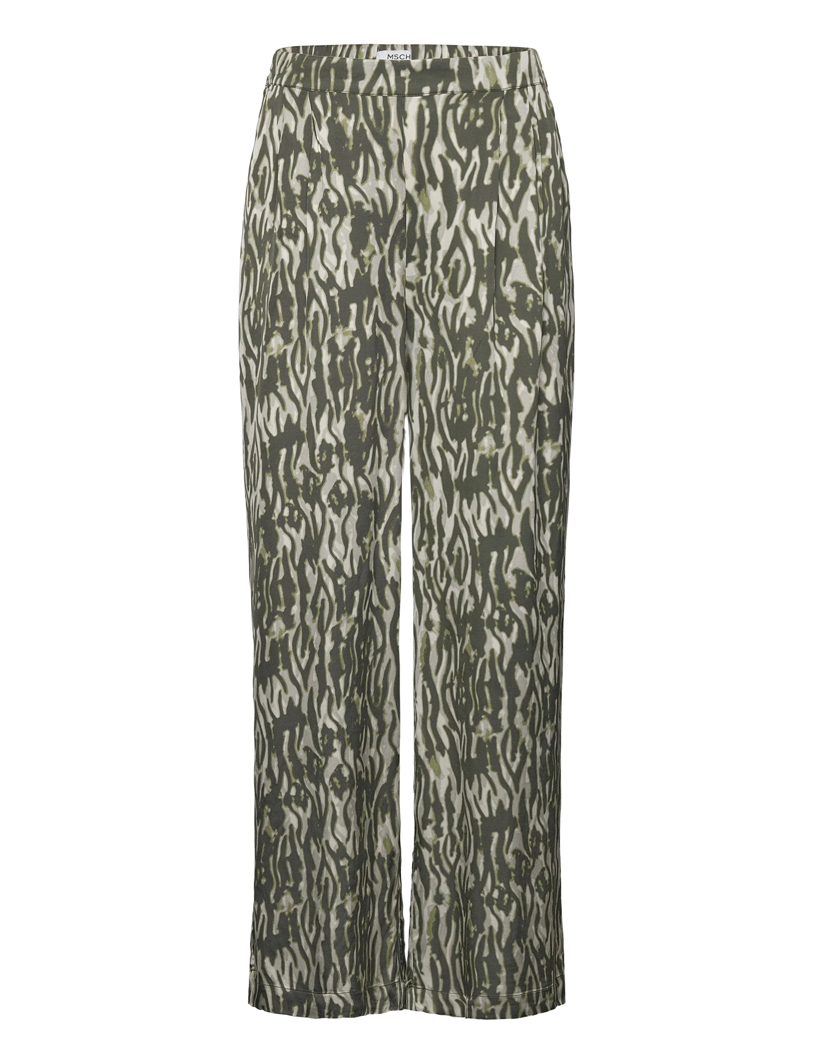 MSCHJoceline Irida Pants AOP-BLK SAND ZEBRA