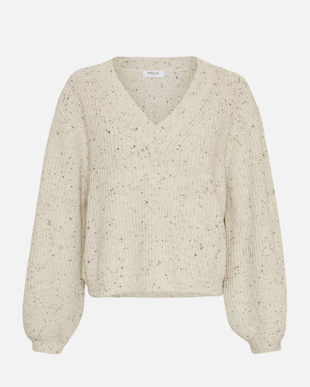MSCHLucina V Pullover-OATMEAL