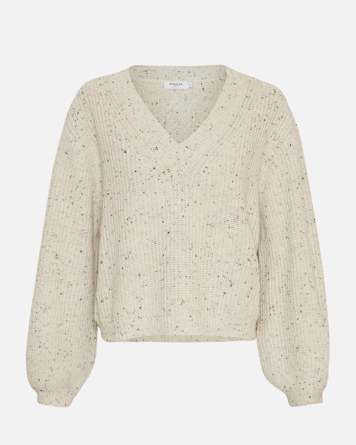 MSCHLucina V Pullover-OATMEAL